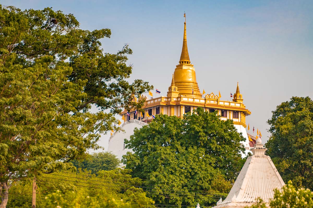 The Golden Mount (Wat Saket) temple in Bangkok