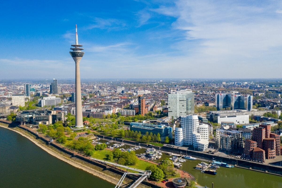 Düsseldorf skyline, Germany