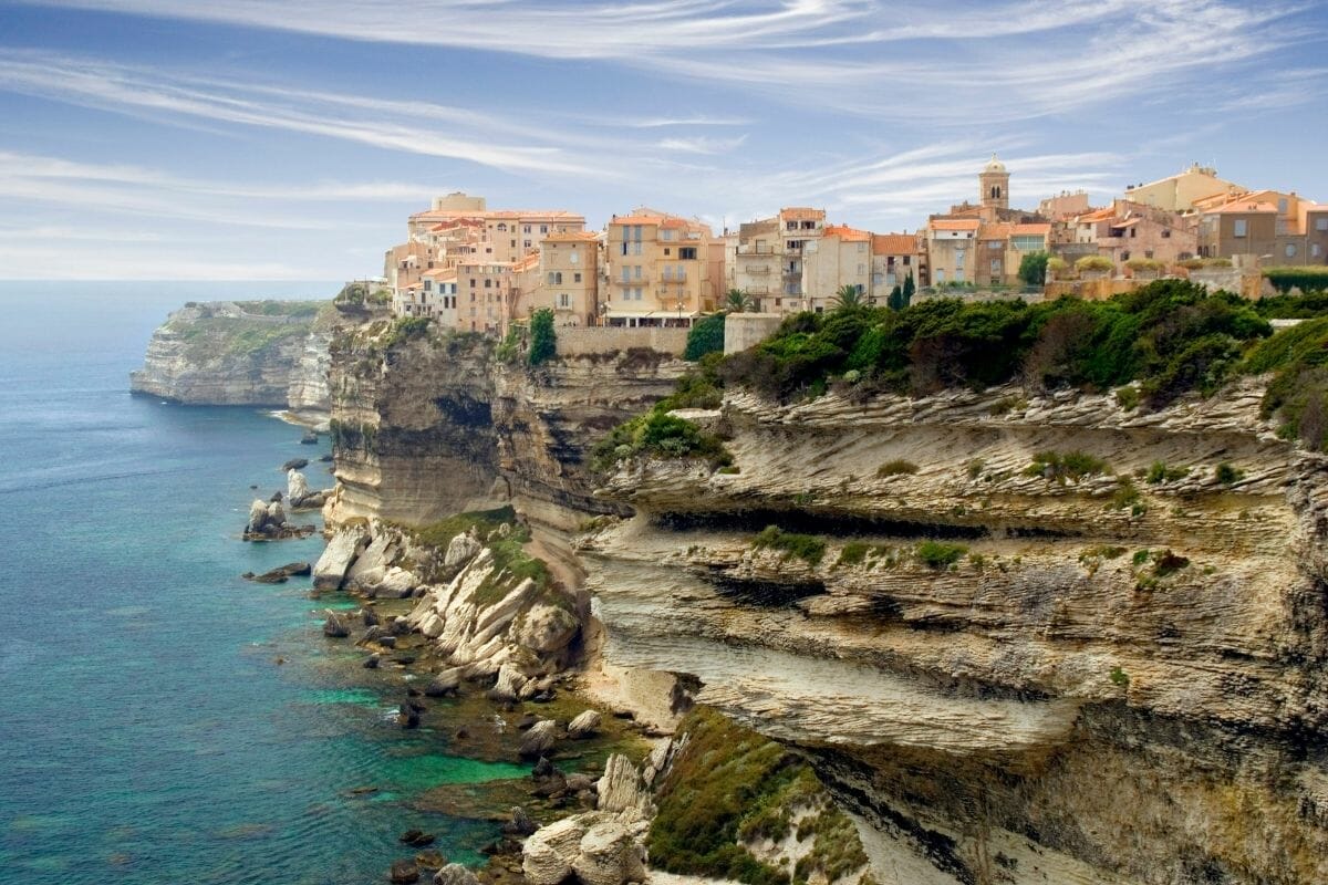 Old Town of Bonifacio, Corsica, France