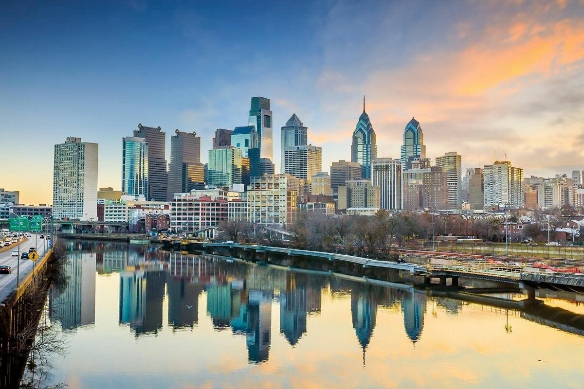 Philadelphia skyline, USA