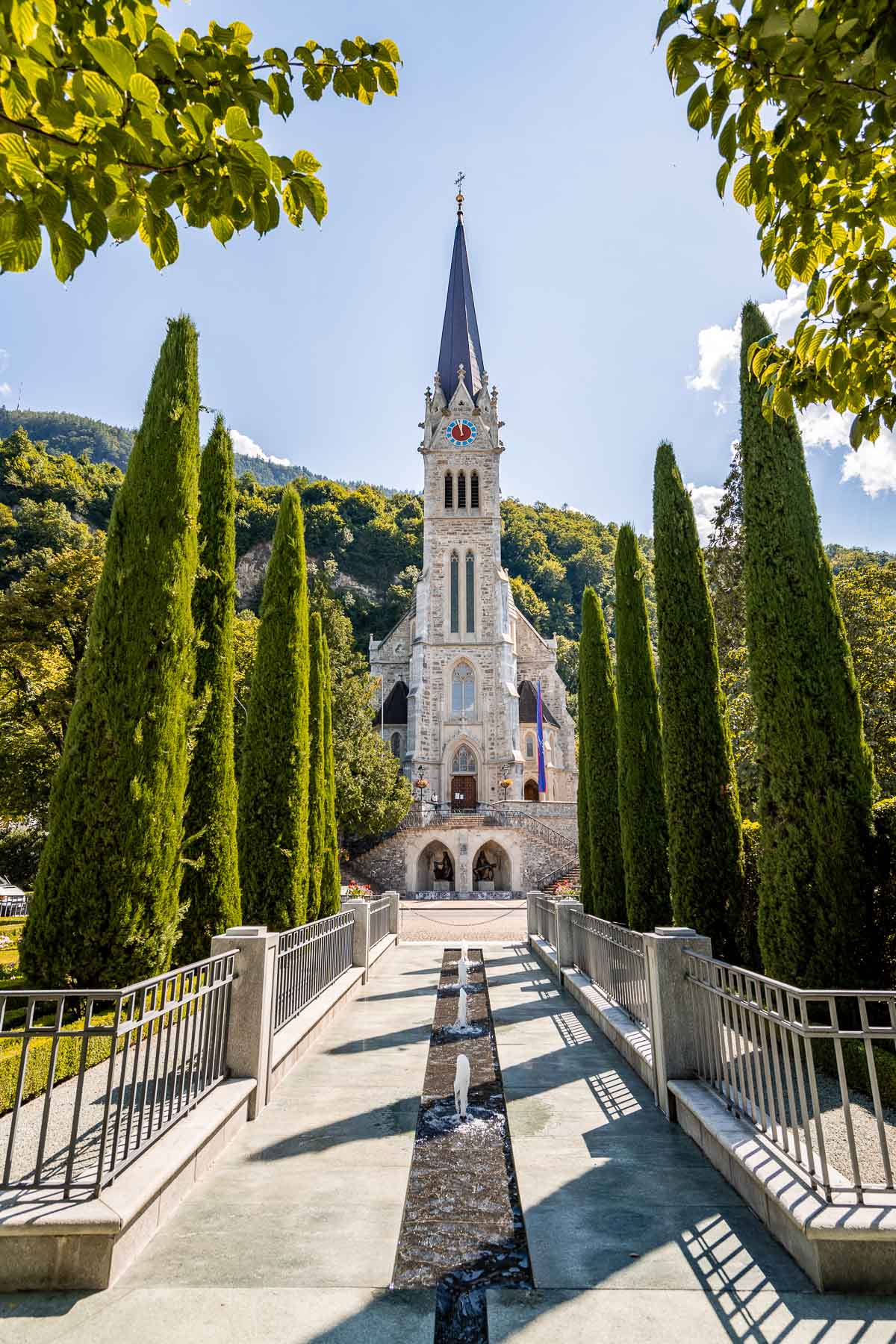 Vaduz Cathedral in Liechtenstein