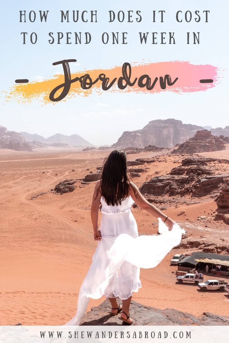 Cost to Spend One Week in Jordan 