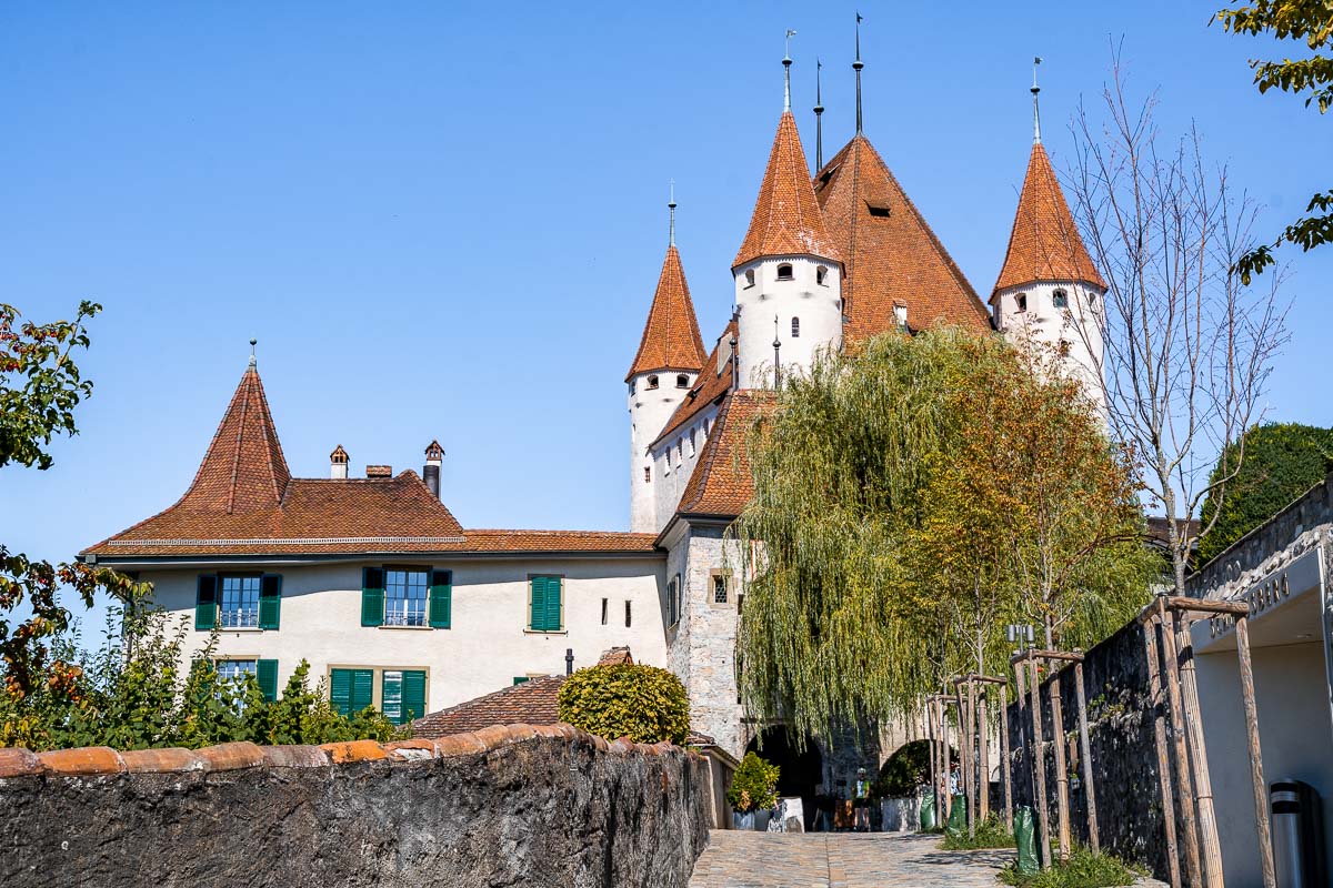 Thun Castle in Switzerland