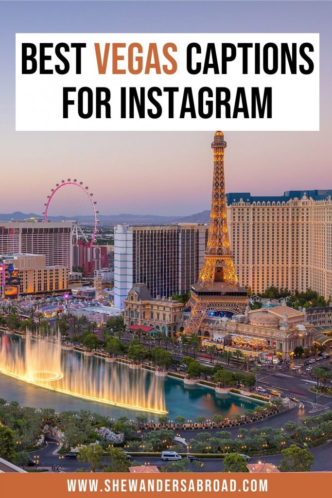 114 Amazing Las Vegas Captions for Instagram