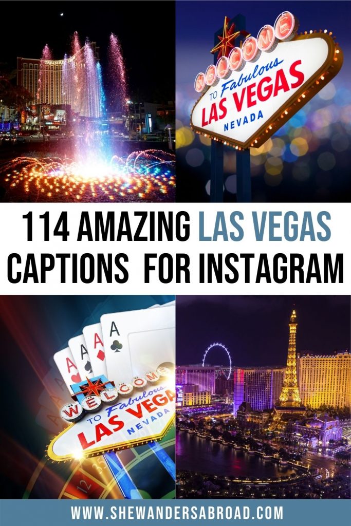 114 Amazing Las Vegas Captions for Instagram