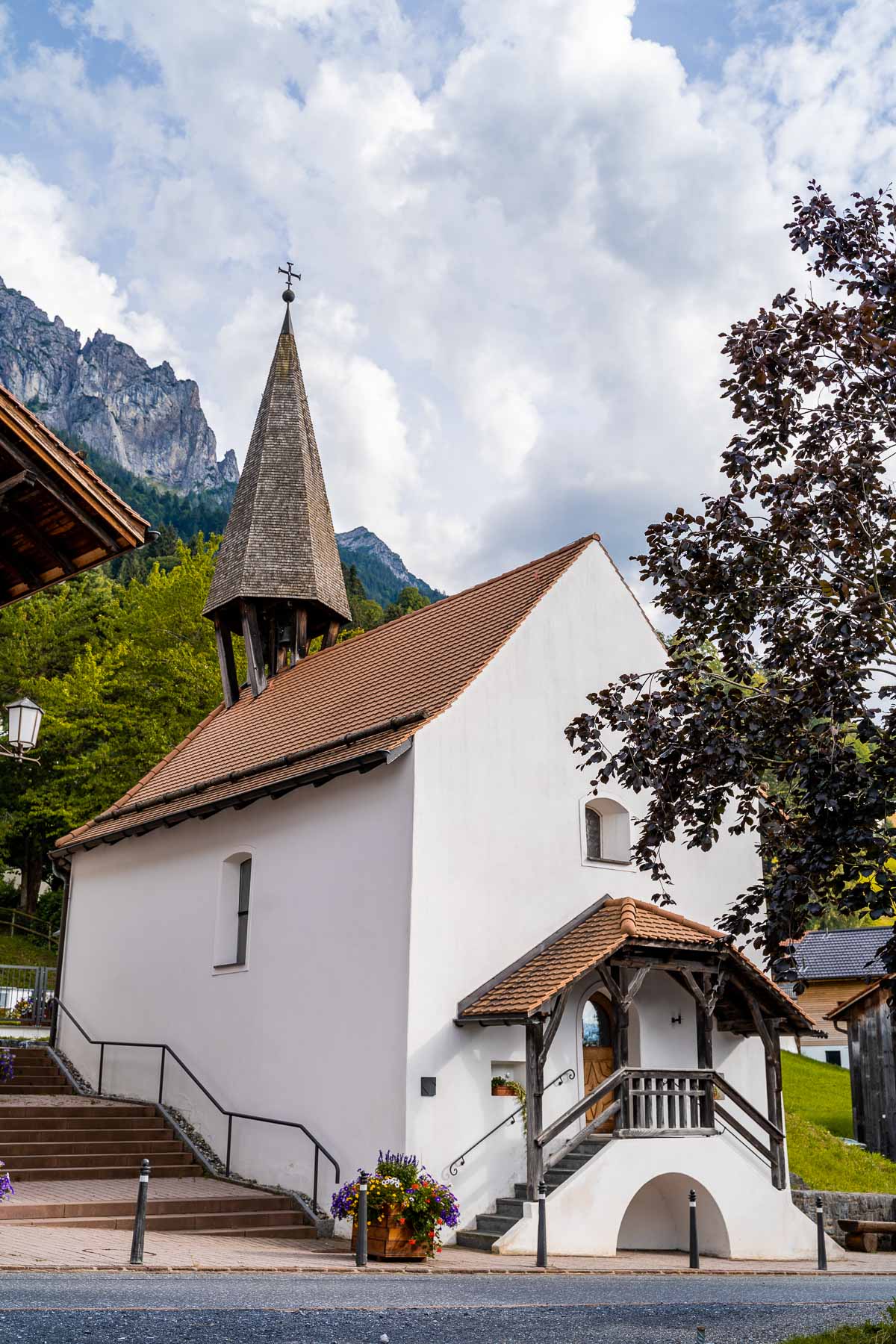 Church in Planken, Liechtenstein