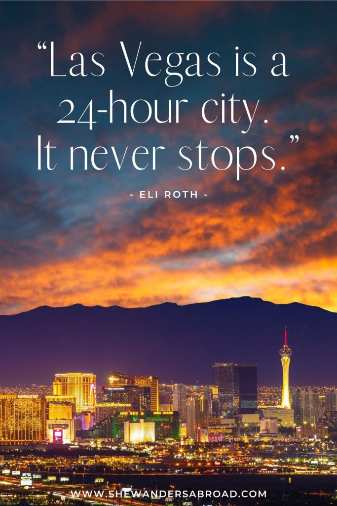 Best Las Vegas Quotes for Instagram