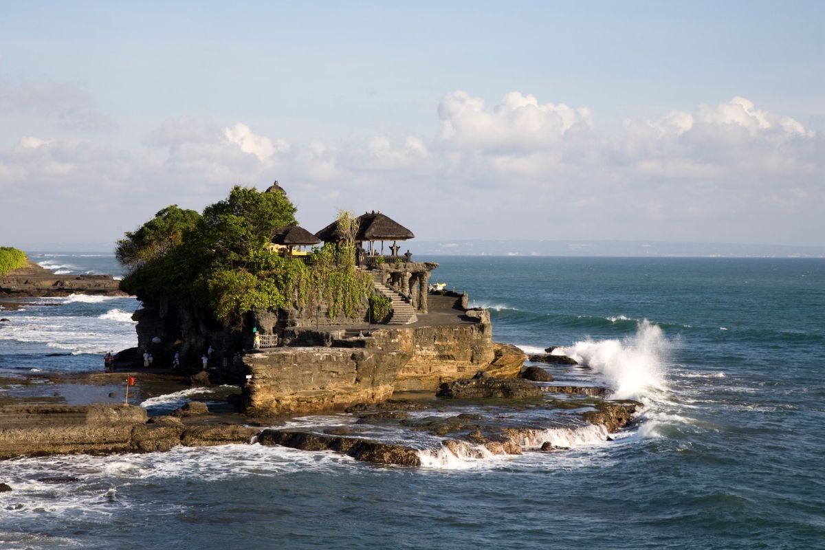 Tanah Lot Temple in South Bali