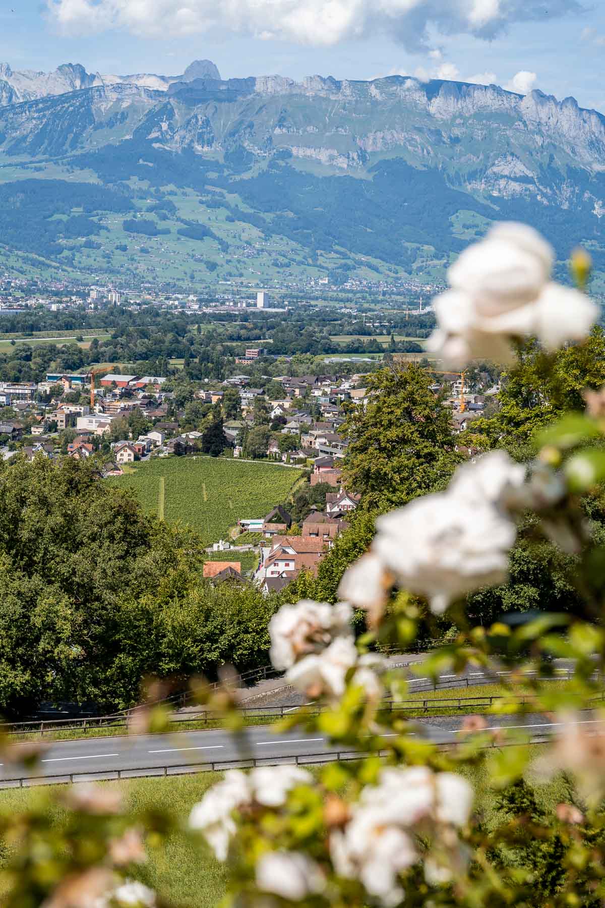 View from Vaduz Castle, Liechtenstein
