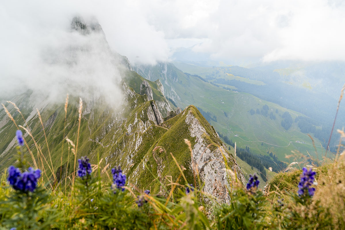 Schaeffler Ridge, Ebenalp, Switzerland