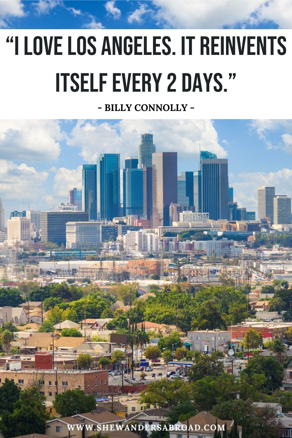 Short Los Angeles Quotes for Instagram