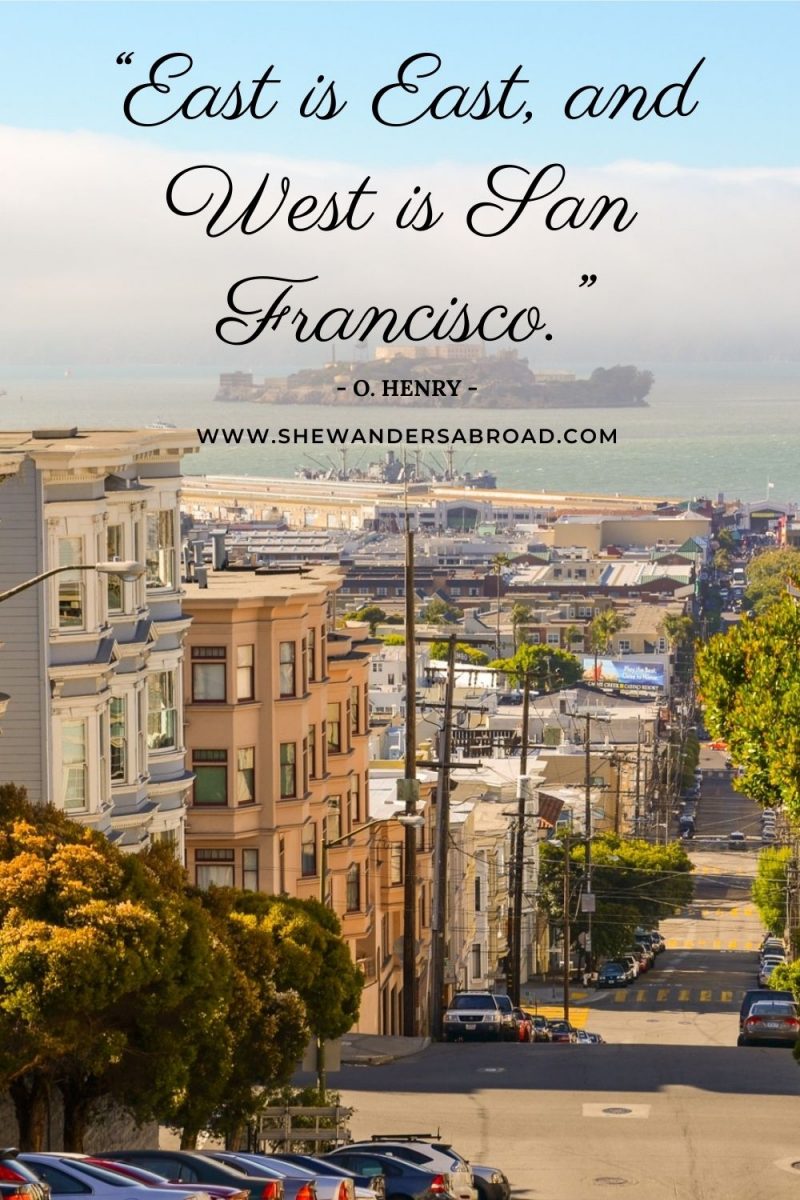 Short San Francisco Quotes for Instagram