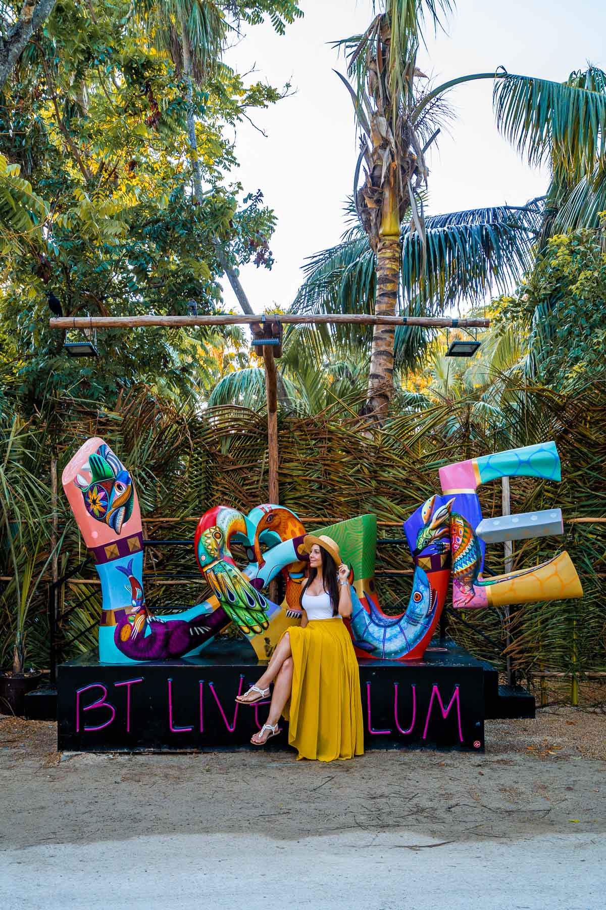 My boobs don't always come out for photos, but when they do… They still  don't really. #ibtc PS, how MAGICAL is Tulum? @styledbyl