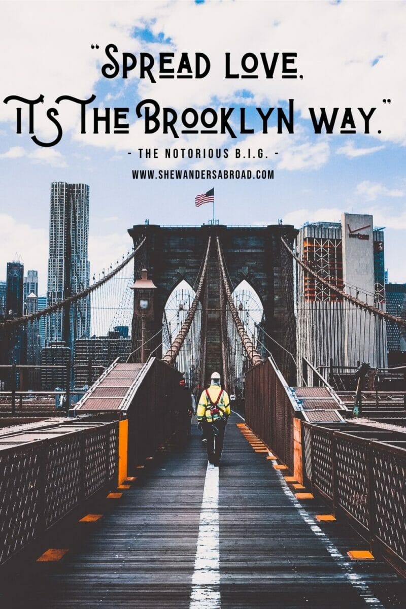 26+ Quotes About The Brooklyn Bridge