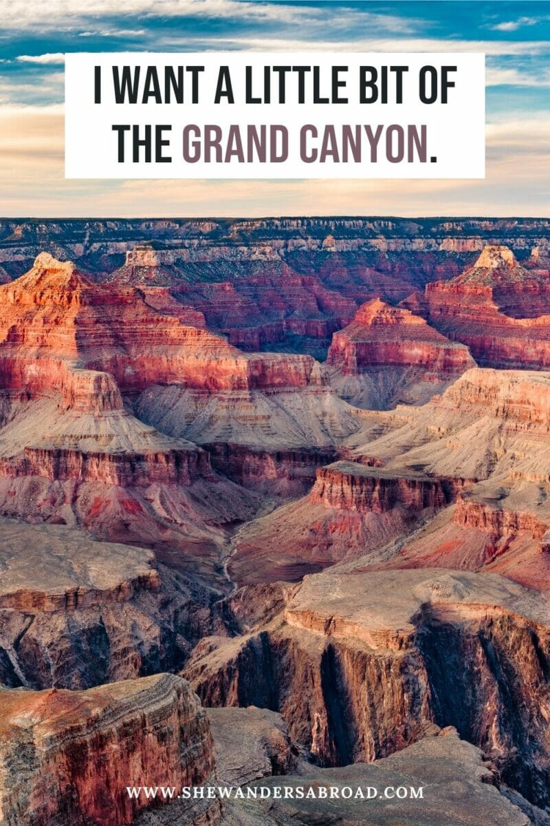 Stunning Grand Canyon One Liners