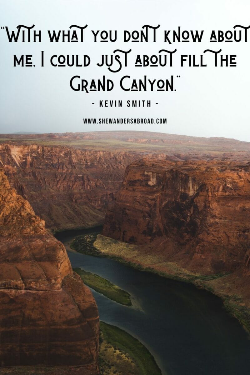 Short Grand Canyon Quotes