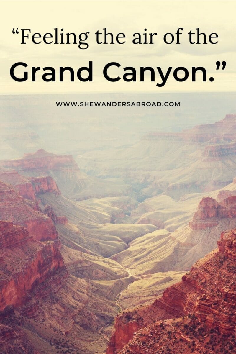 Short Grand Canyon Instagram Captions