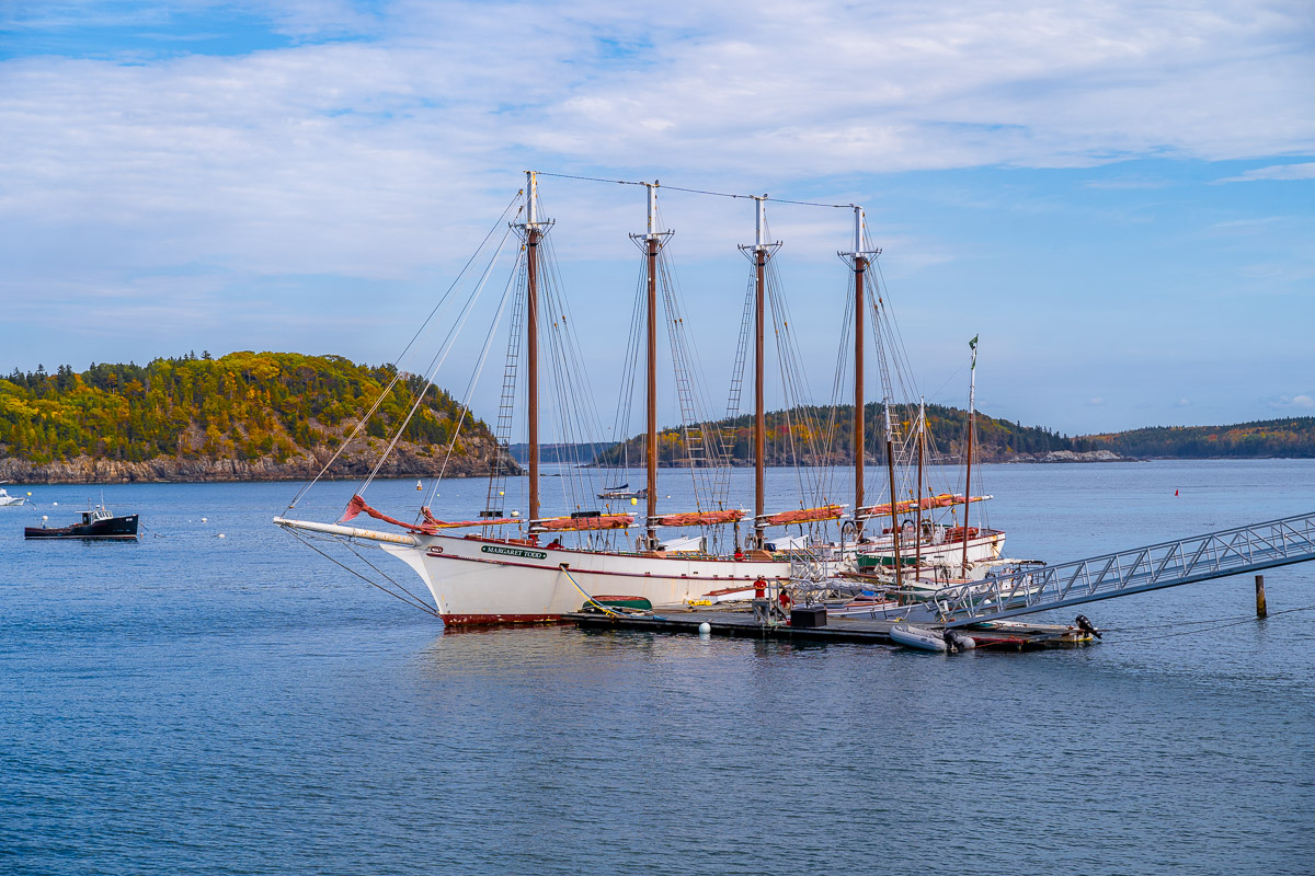 Boat in Bar Harbor, Maine 1a