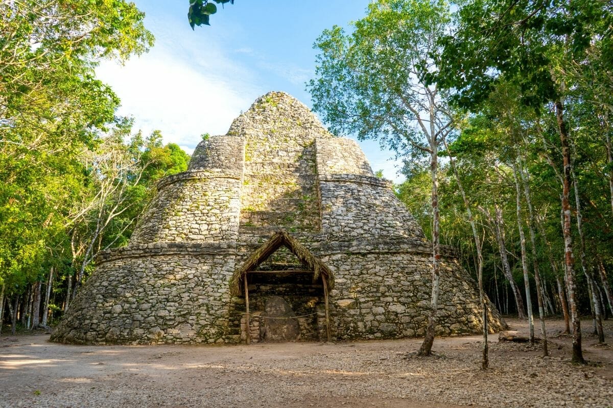 Mayan Observatory in Coba, Mexico