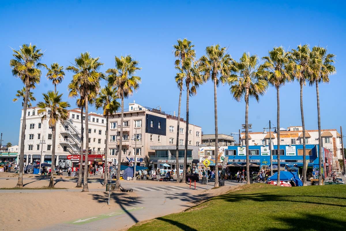 Venice Beach Boardwalk Los Angeles