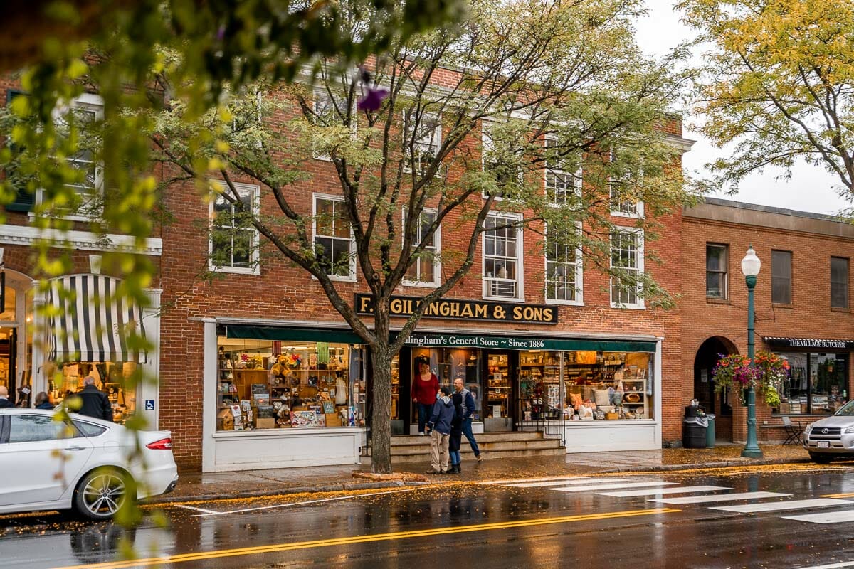 best time to visit woodstock vermont in the fall