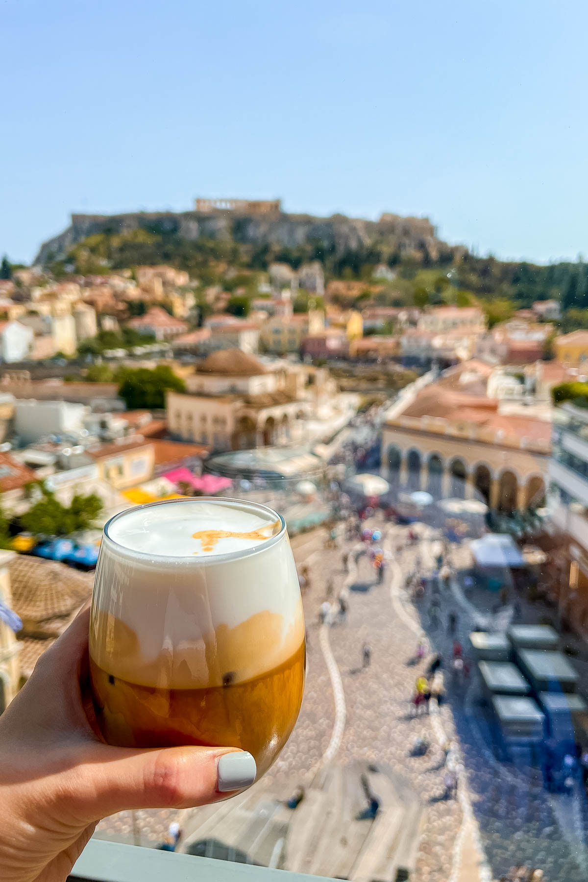 Coffee at A for Athens Rooftop Bar