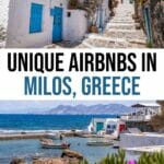 17 Incredible Apartments & Airbnbs in Milos, Greece