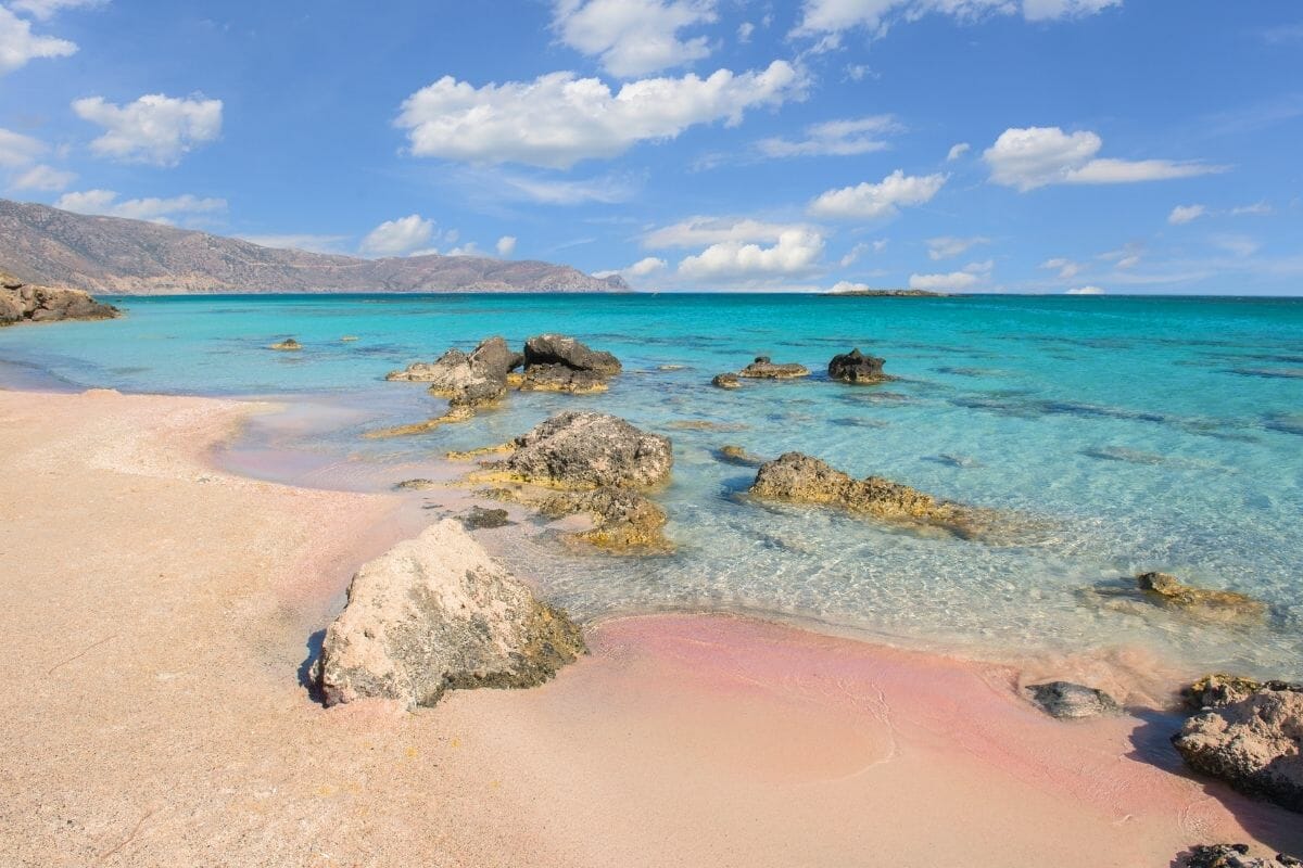 Elafonisi Beach in Crete, Greece