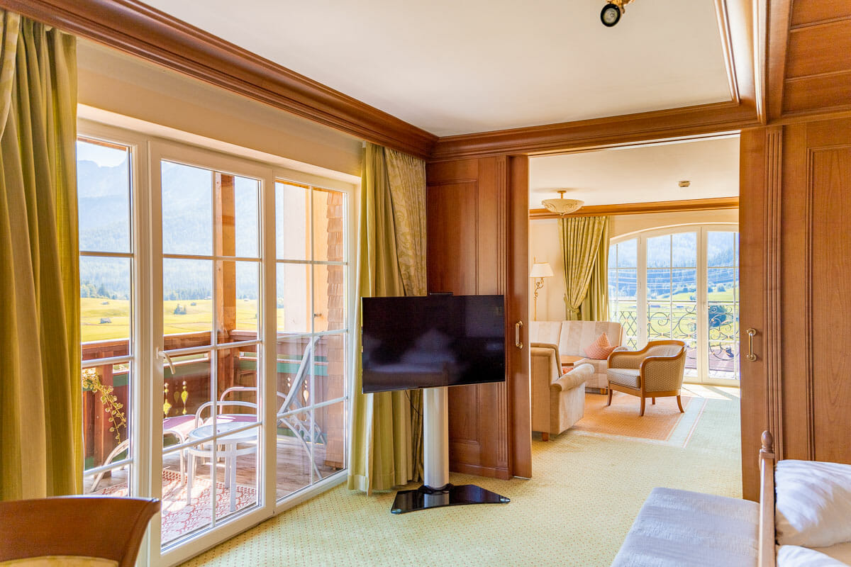 Panorama Senior Suite at Hotel Post Lermoos