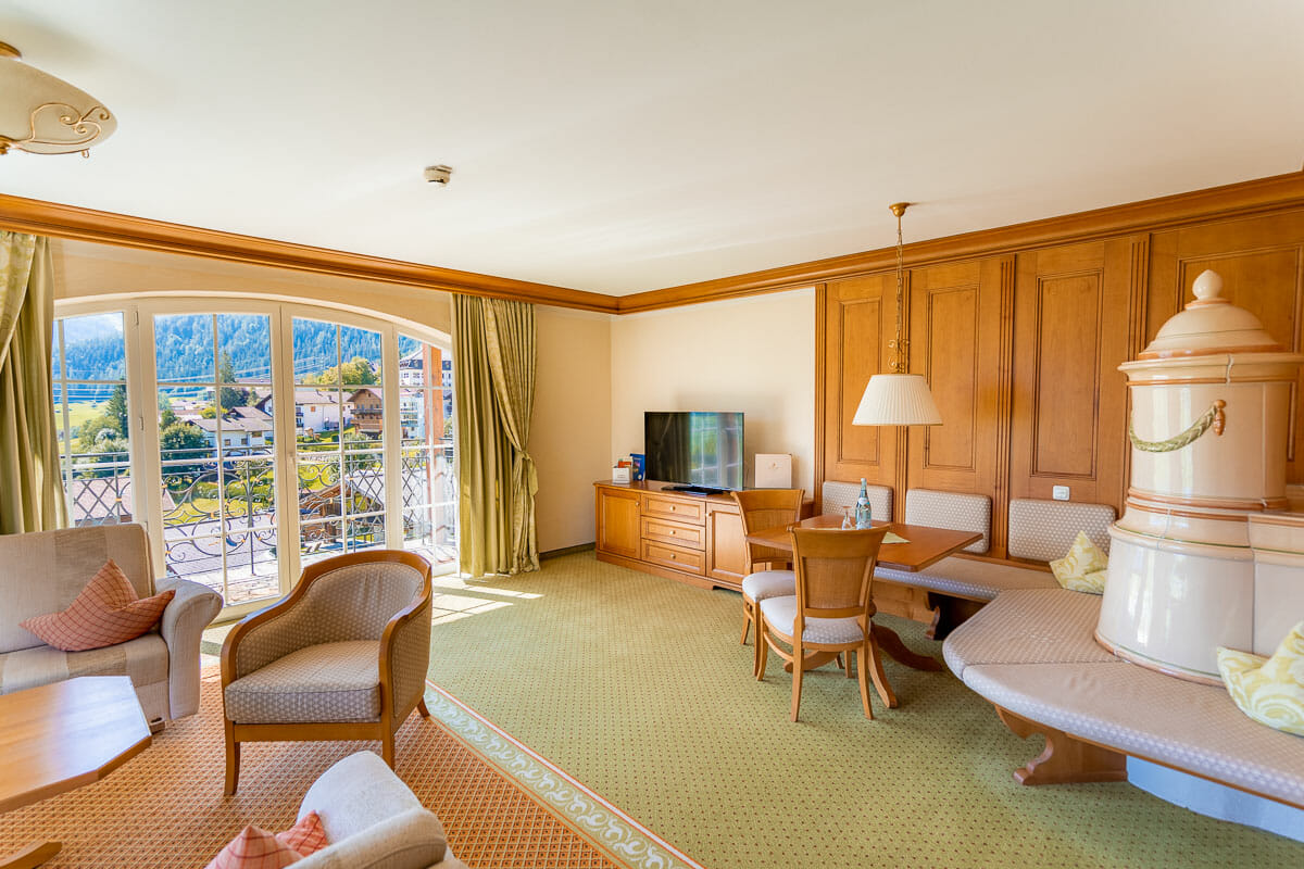 Panorama Senior Suite at Hotel Post Lermoos