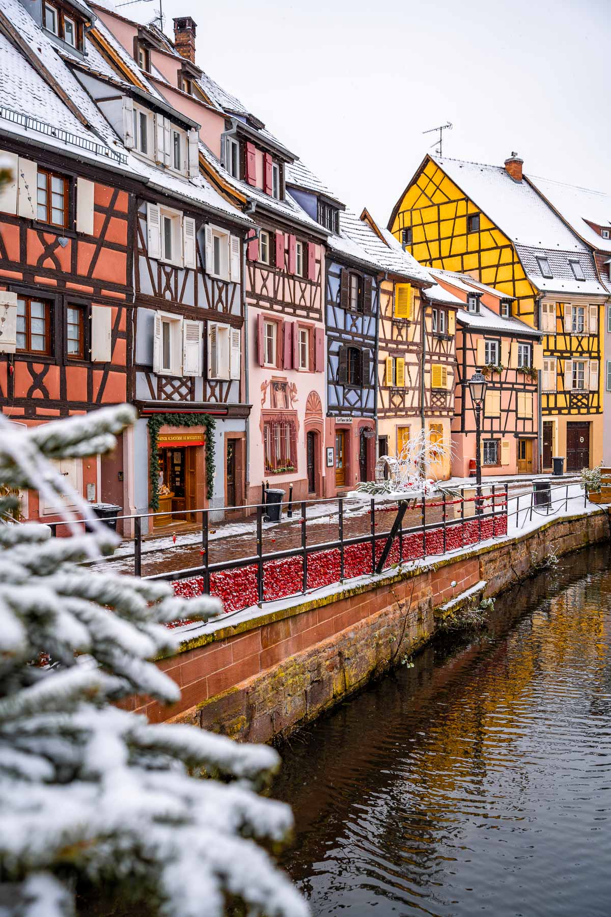 Petite Venise at Christmas in Colmar