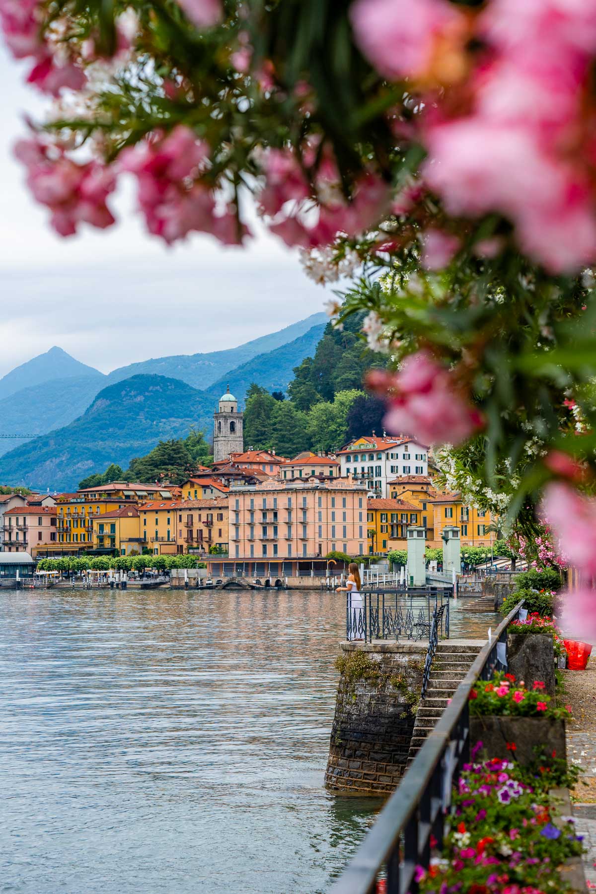 Waterfront promenade at Bellagio, Lake Como