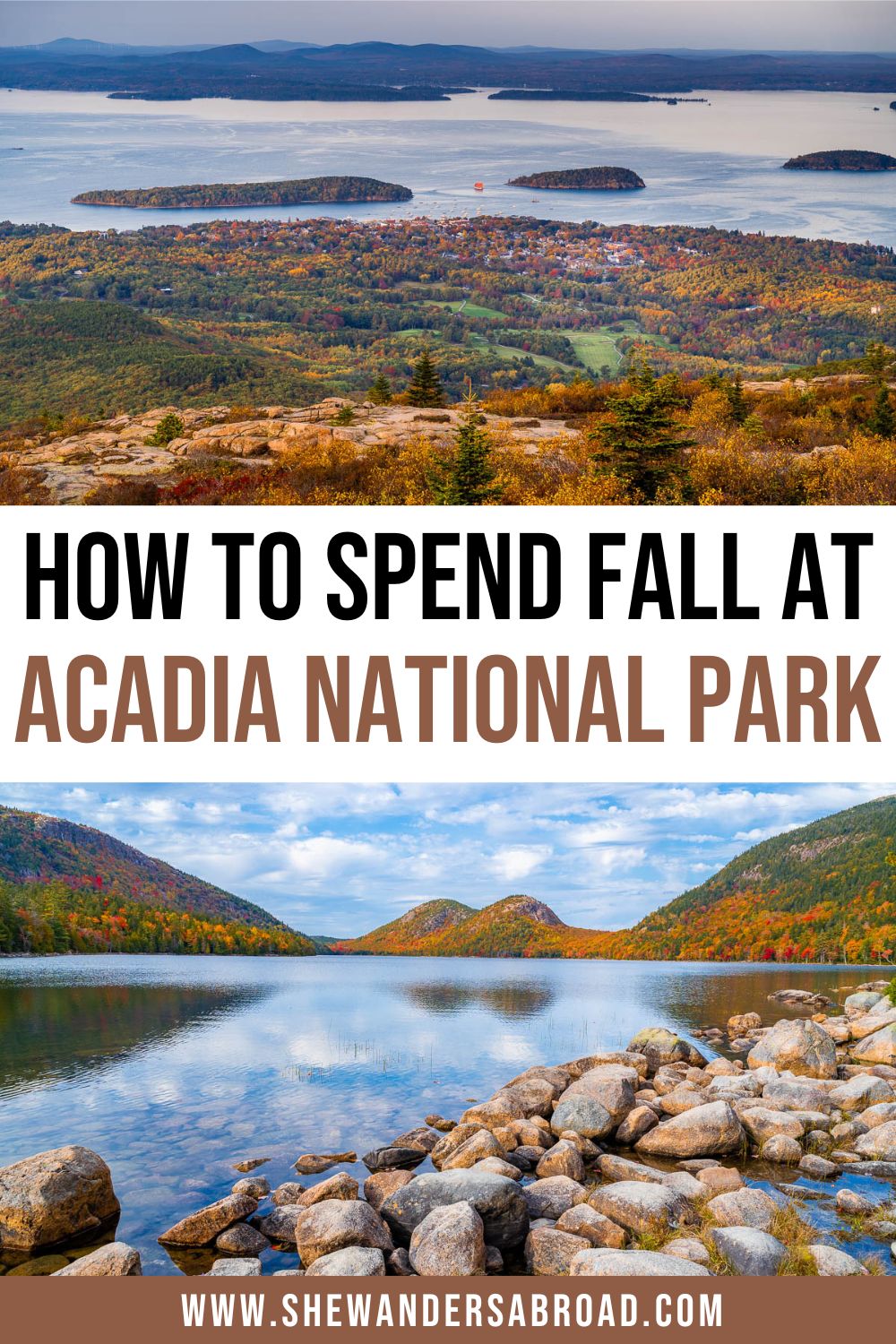 Acadia National Park in the Fall: Practical Info & Tips for Visiting
