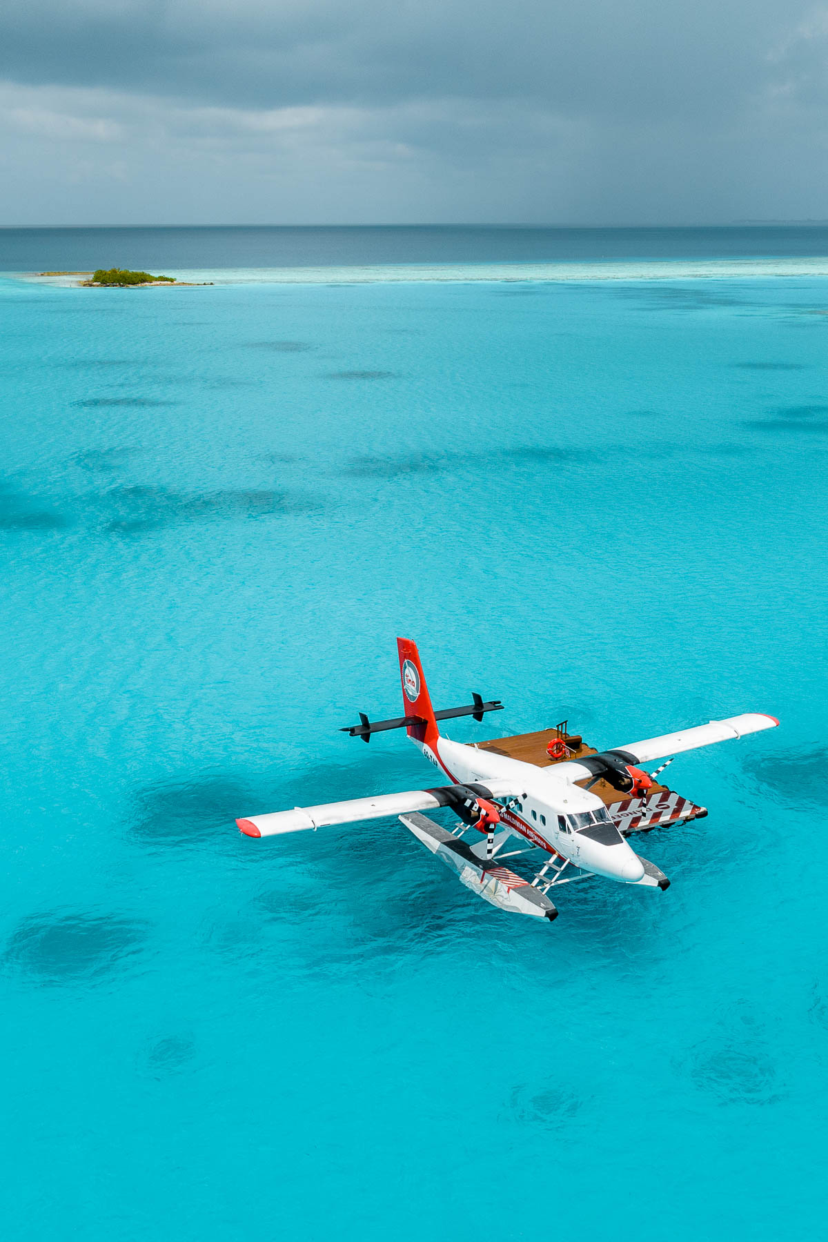 Seaplane at Cinnamon Hakuraa Huraa Maldives