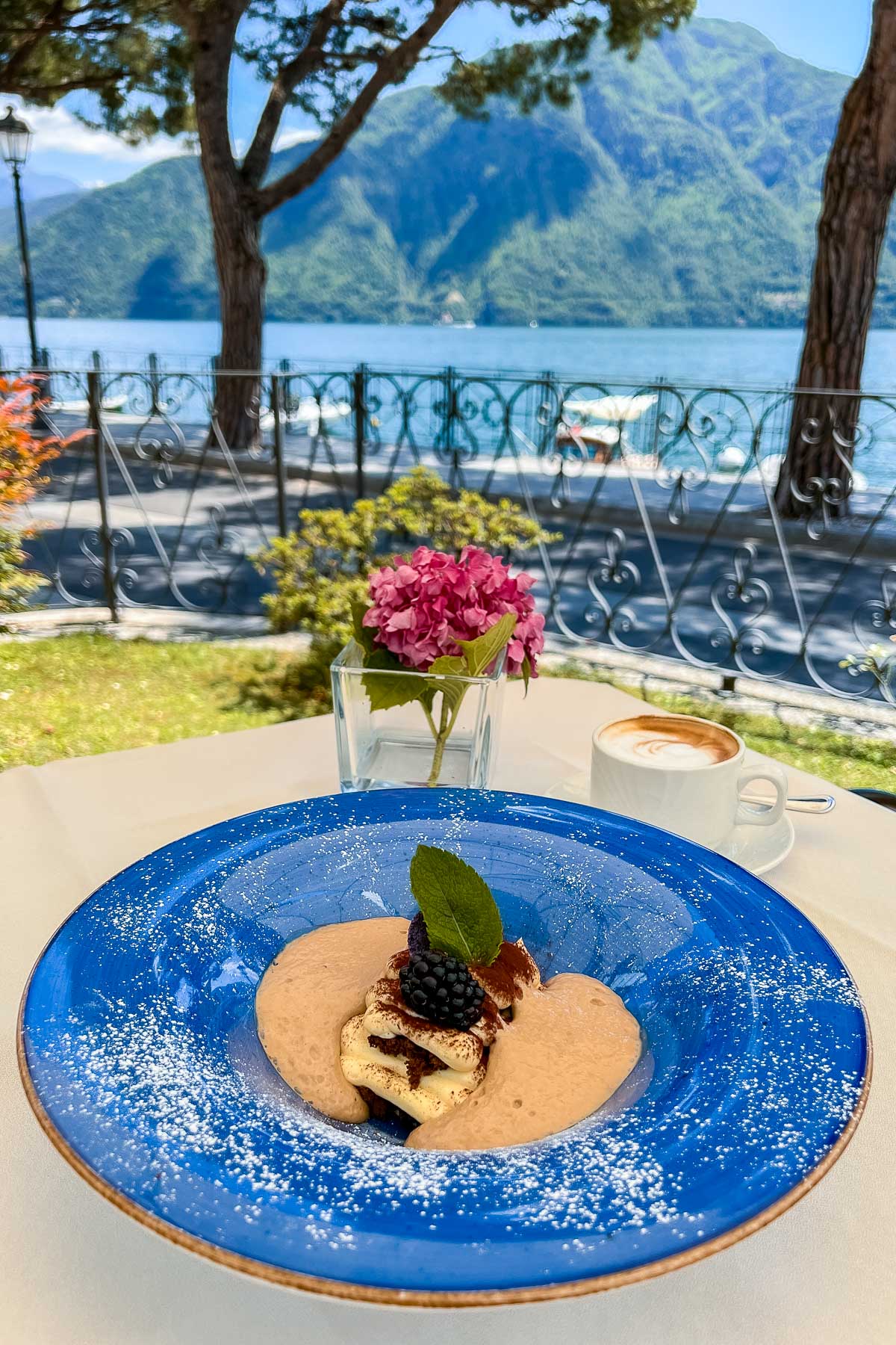 Lunch at Ristorante Giglio, Lenno, Lake Como