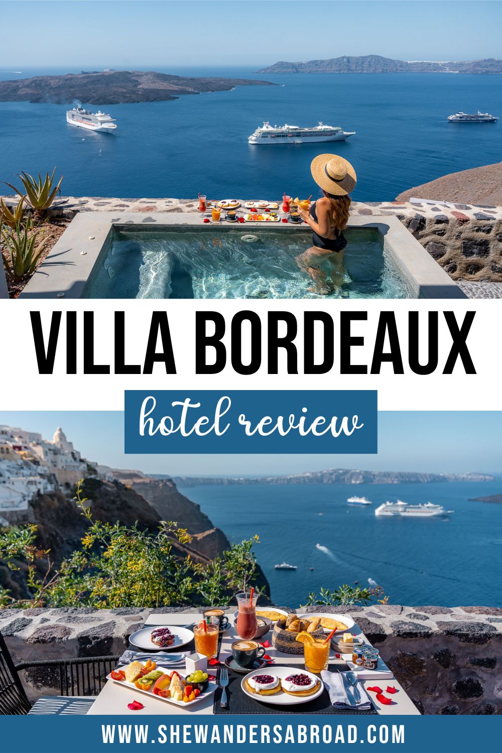 Hotel Review: Villa Bordeaux, Santorini