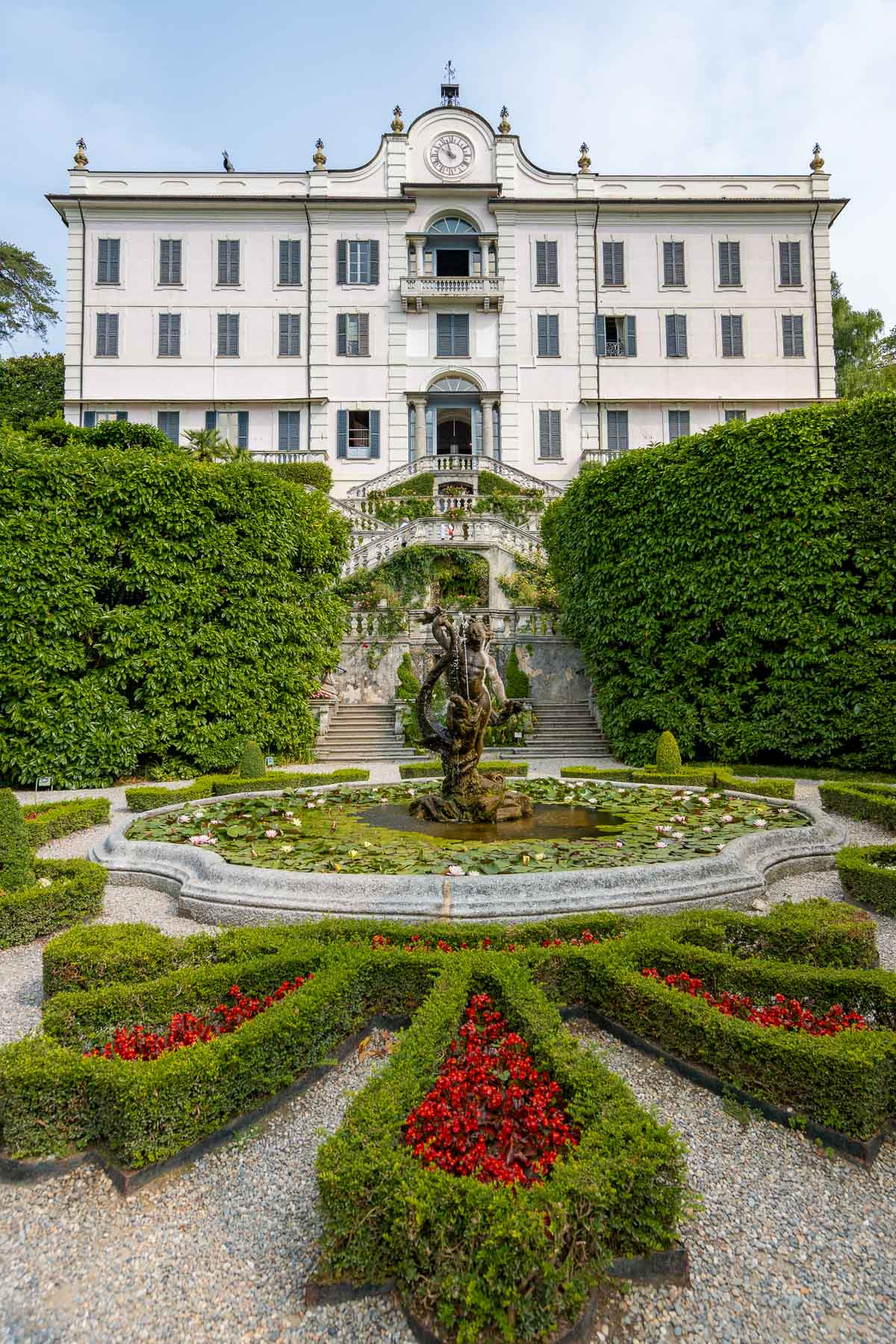 The beautiful gardens of Villa Carlotta, Lake Como