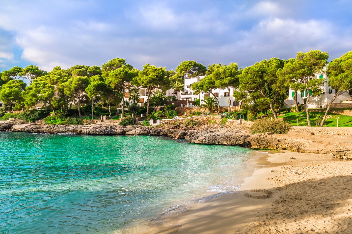 Beach in Cala d'Or, Mallorca