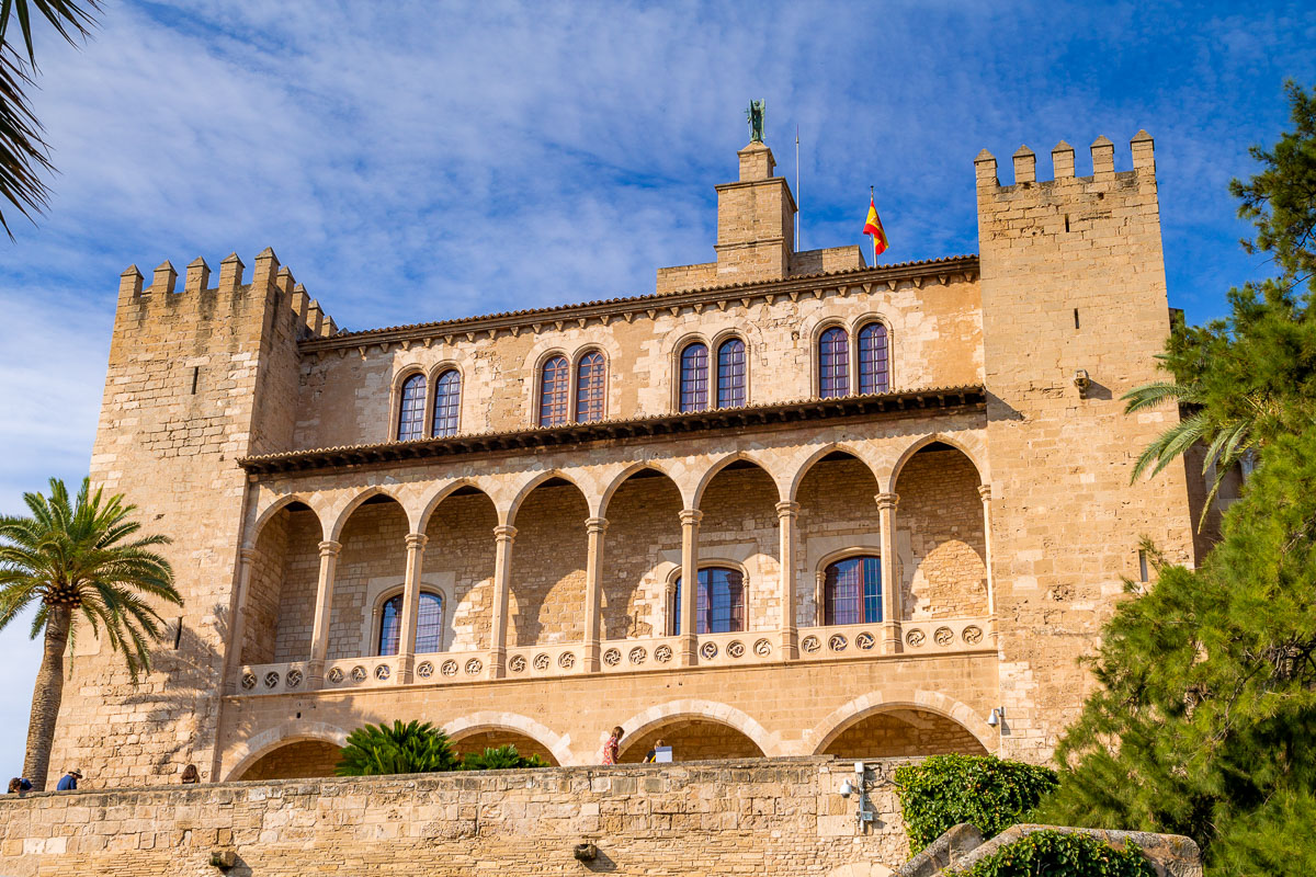 Royal Palace of La Almudaina in Palma de Mallorca