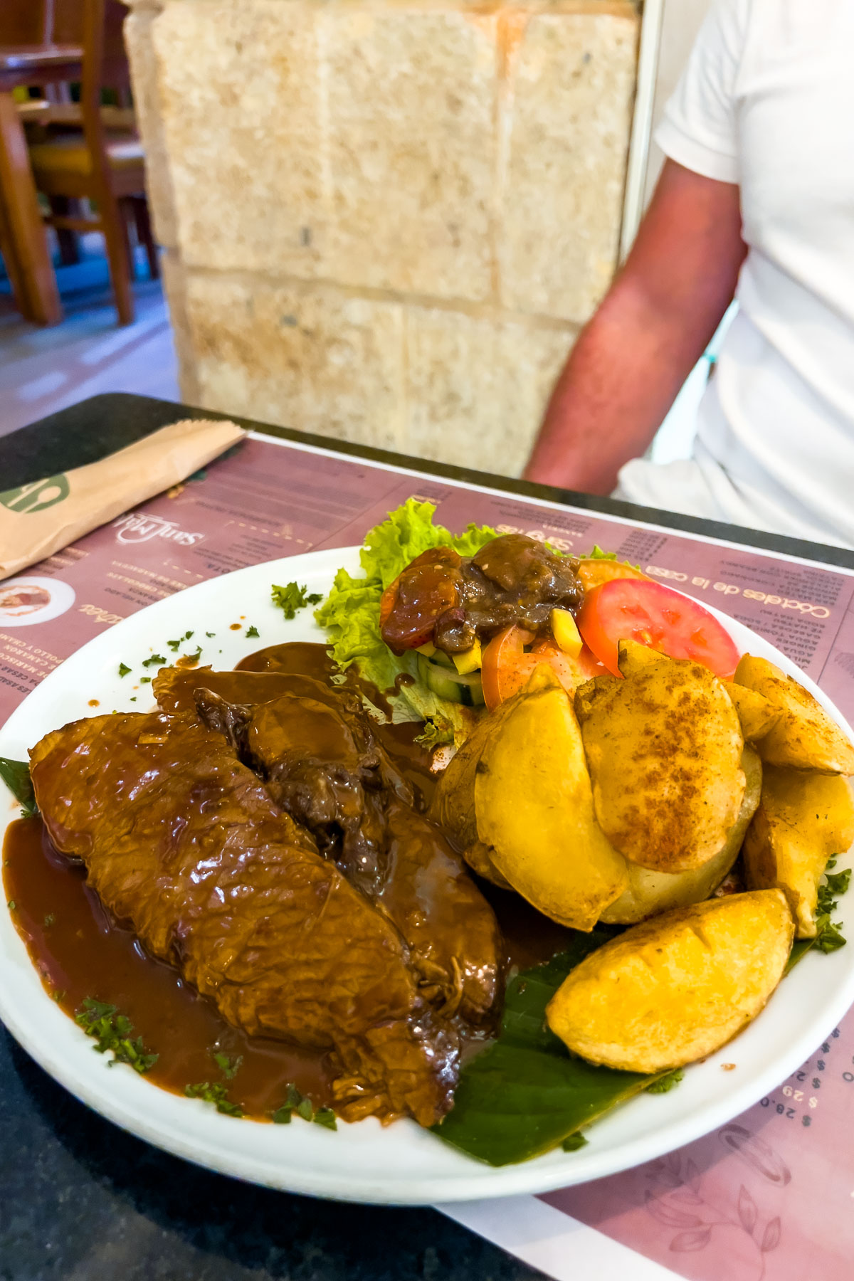 Dinner at San Mateo Restaurante, Cartagena