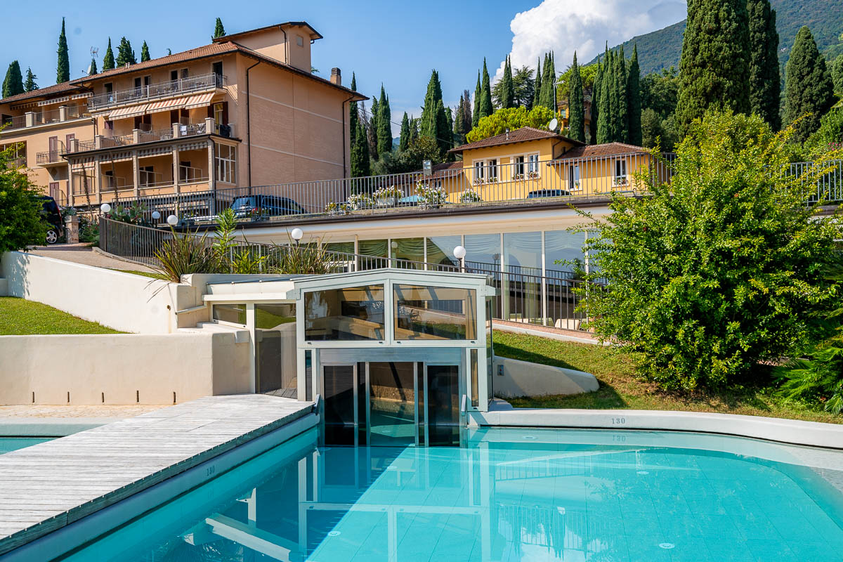 Pool at Grand Hotel Fasano, Lake Garda