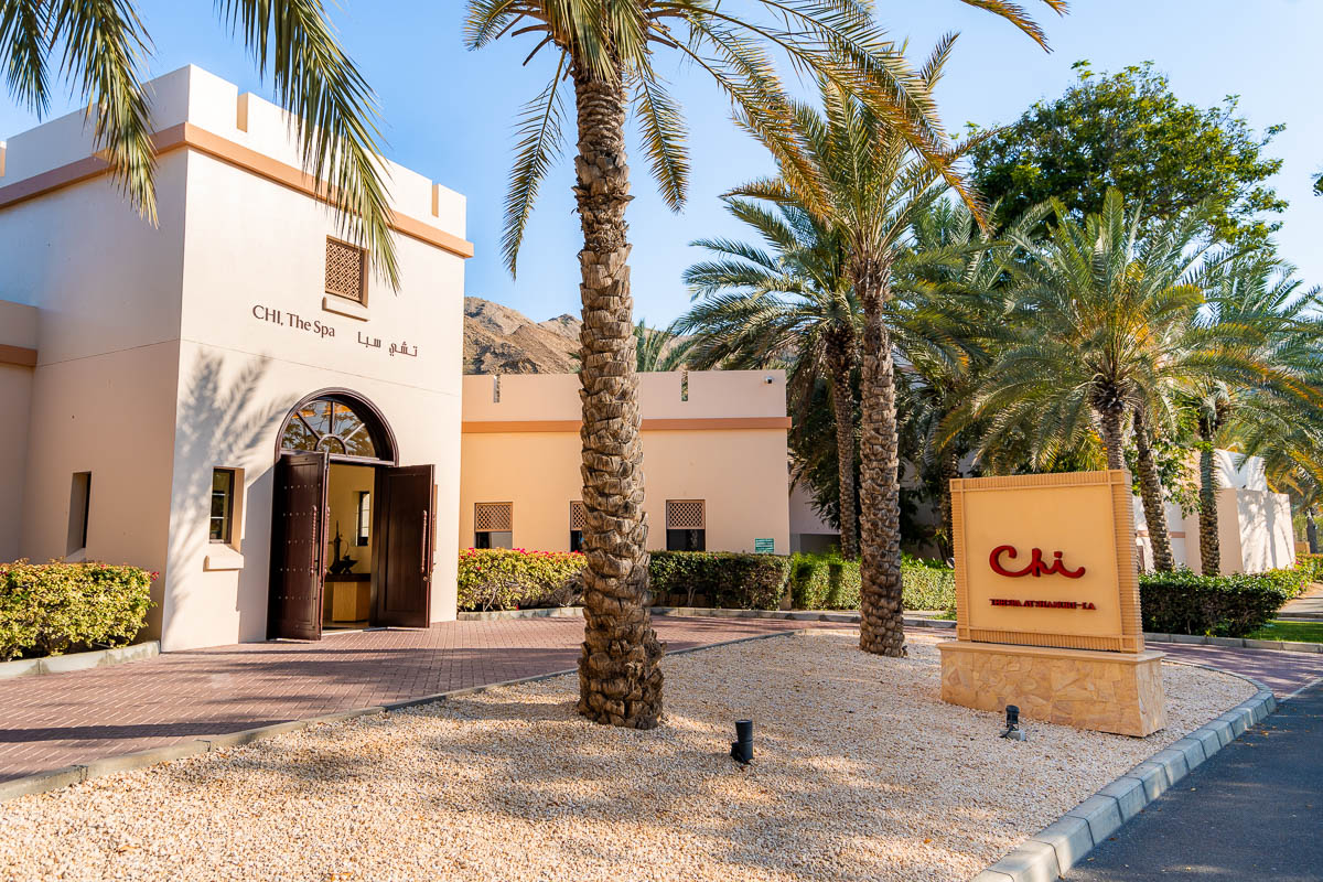 Entrance of CHI, The Spa at Shangri-La Barr Al Jissah