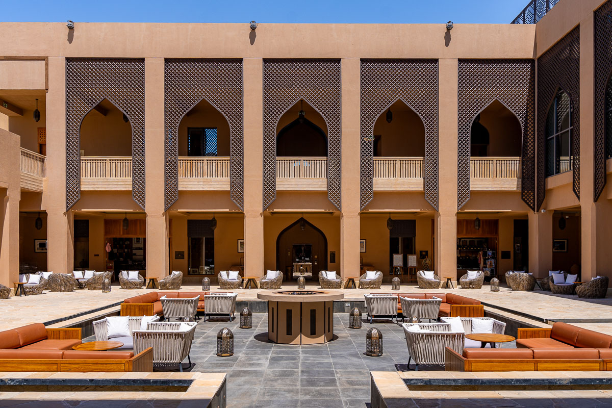 Courtyard at Anantara Al Jabal Al Akhdar