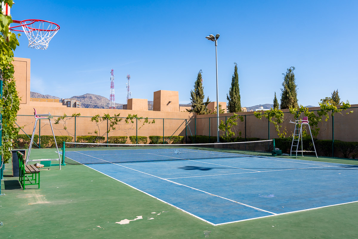 Tennis court at Anantara Al Jabal Al Akhdar