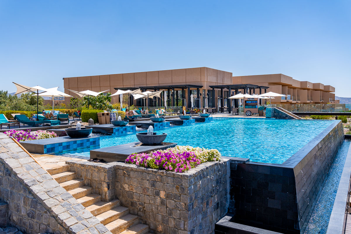 Infinity pool at Anantara Al Jabal Al Akhdar