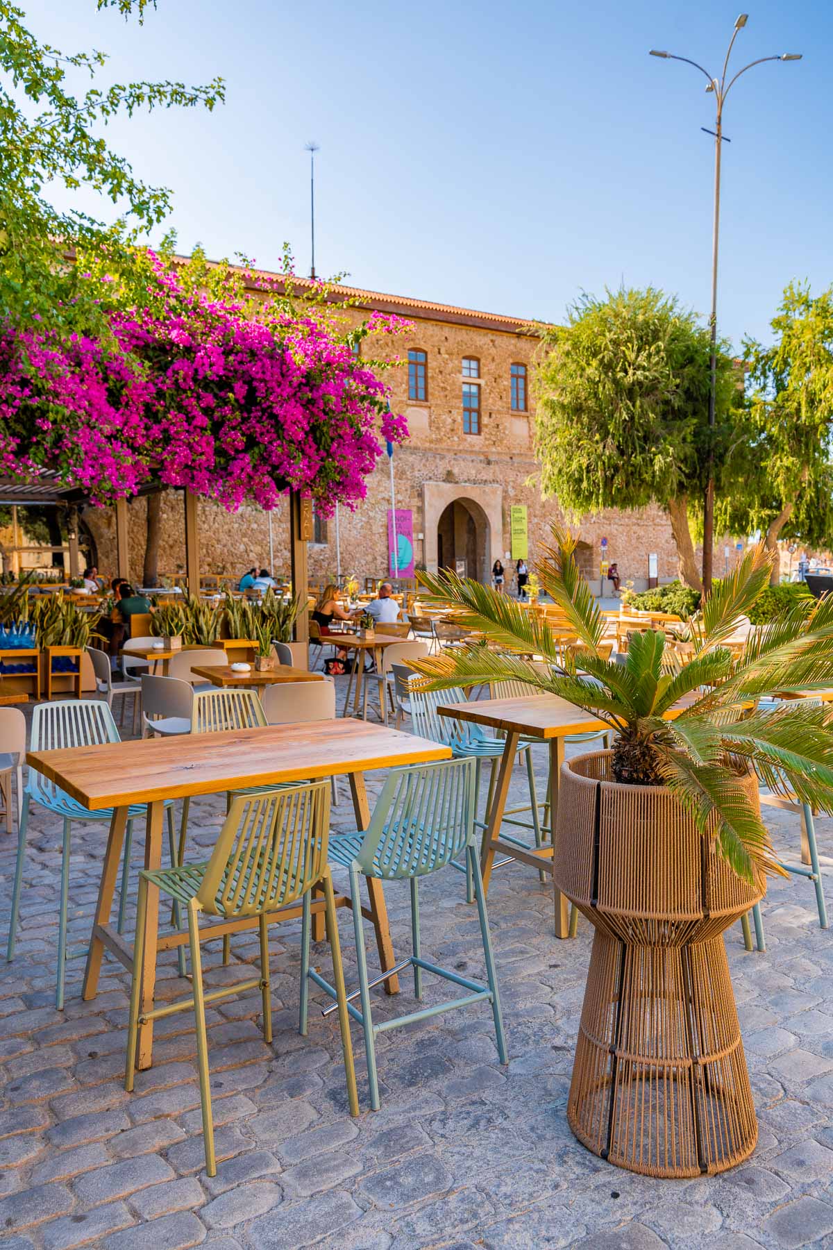 Restaurant in Chania Old Town, Crete