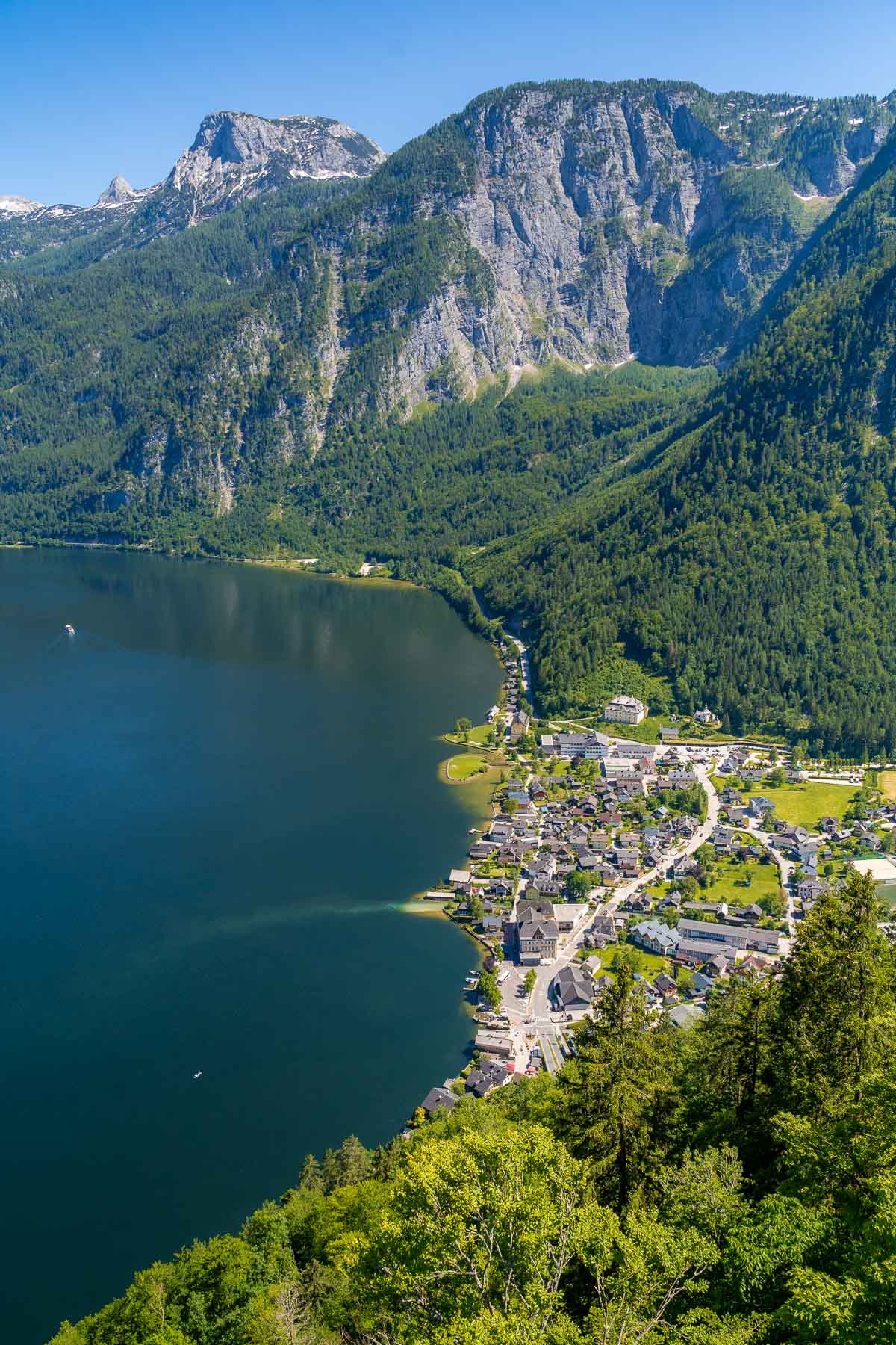 View from Hallstatt Skywalk