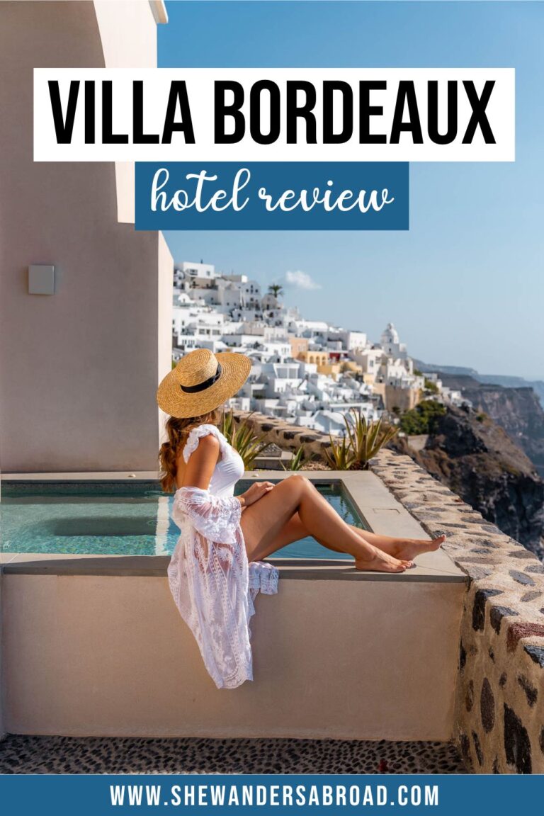 Hotel Review: Villa Bordeaux (Santorini, Greece)