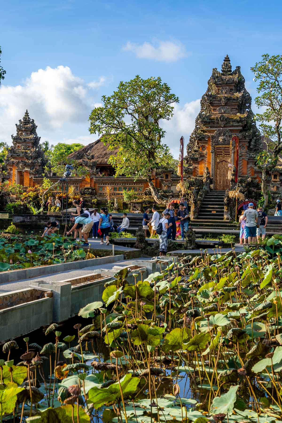 Saraswati Temple in Ubud, Bali