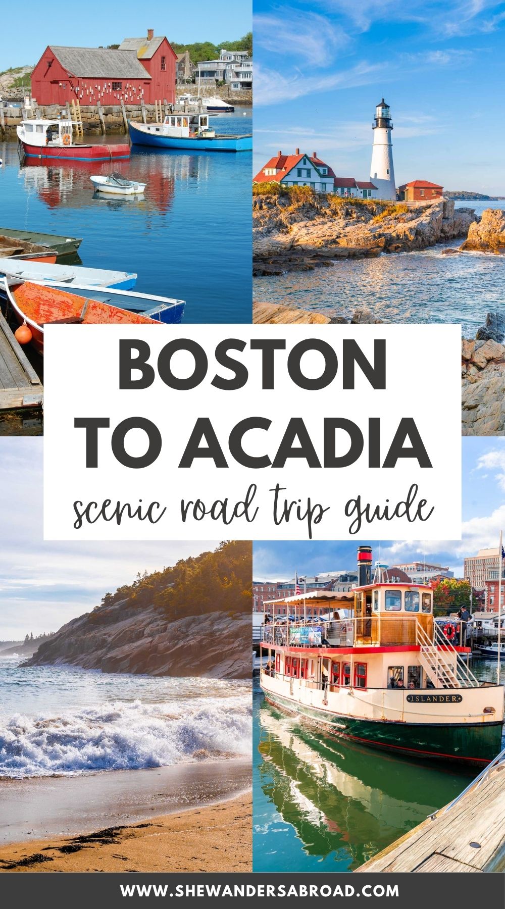 Boston to Acadia Road Trip: Best Routes & Stops